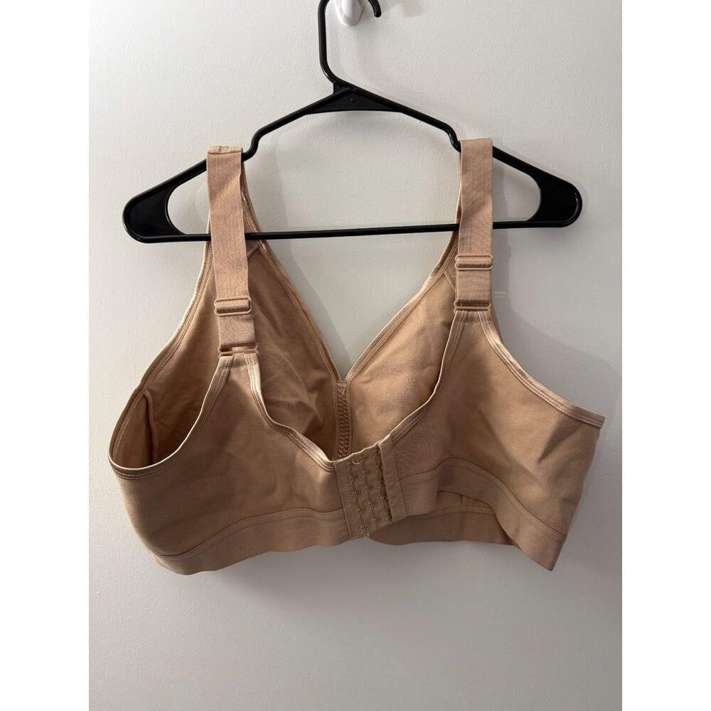 Avenue Women's Plus Softcup Bra Size 50C Comfy Nude Tan Beige Neutral - Picture 2 of 2